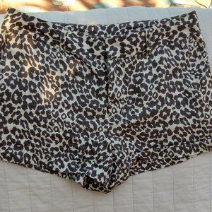 Women's Leopard Print Shorts